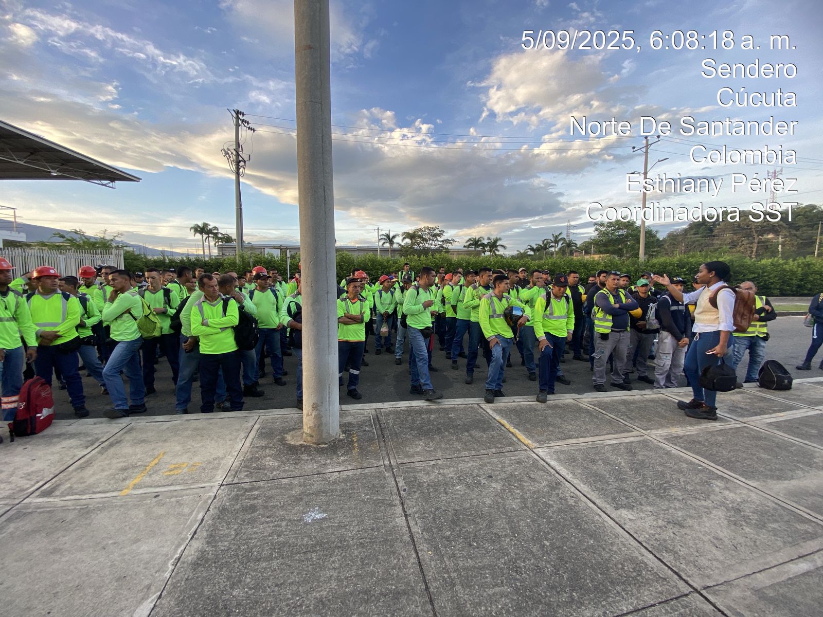 Evidencia de capacitación